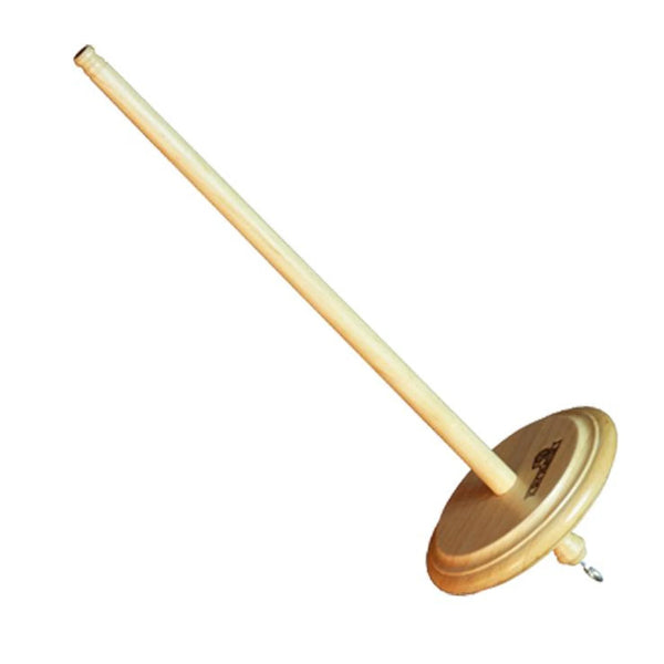 Kromski Wooden Drop Spindle - Top or Bottom Whorl - Folding Travel Spindle