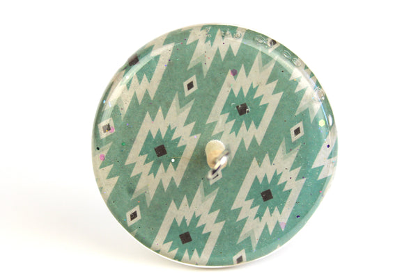 Geometric Drop Spindle #446