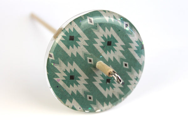 Geometric Drop Spindle #446
