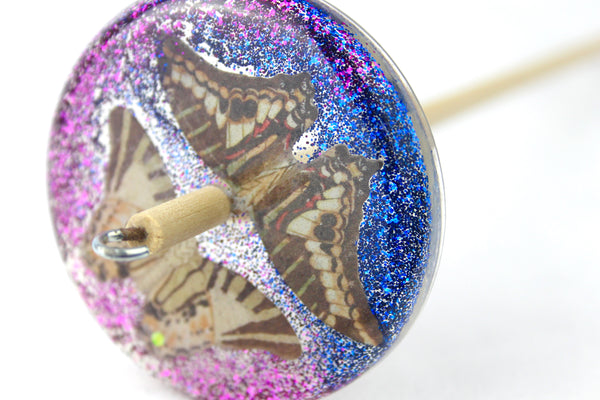 Butterfly Drop spindle #737
