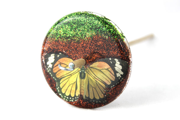 Butterfly Drop spindle #740