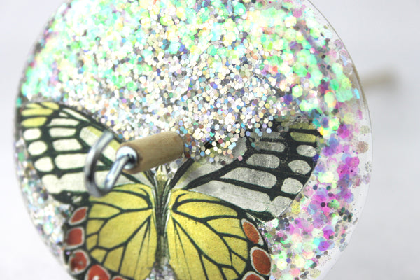 Butterfly Drop spindle #741