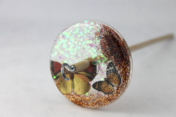 Butterfly Drop spindle #739