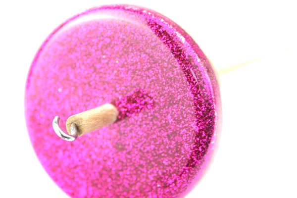 Glitter Drop spindle #706