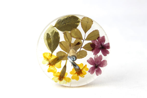 Floral Drop Spindle #757