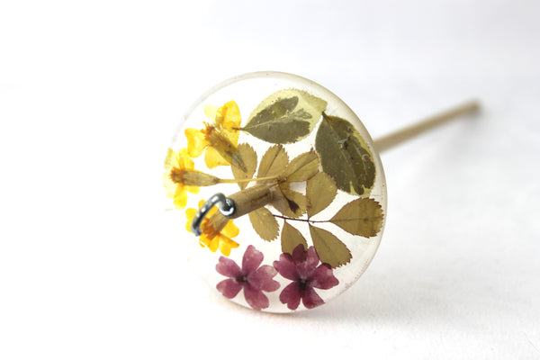 Floral Drop Spindle #757