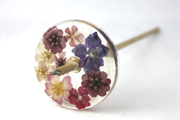 Floral Drop Spindle #767