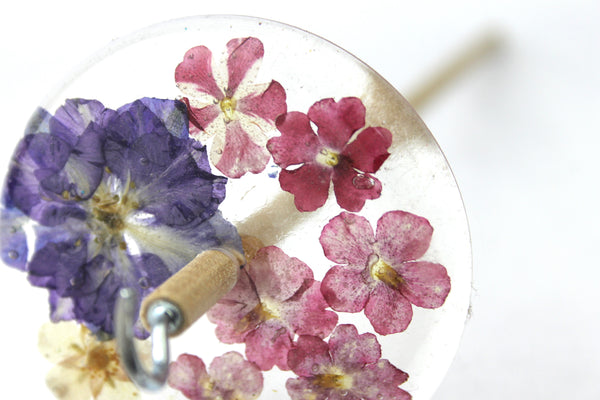 Floral Drop Spindle #752