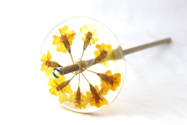Floral Drop Spindle #748