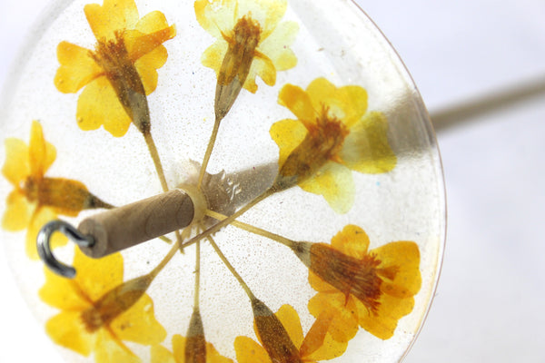 Floral Drop Spindle #748