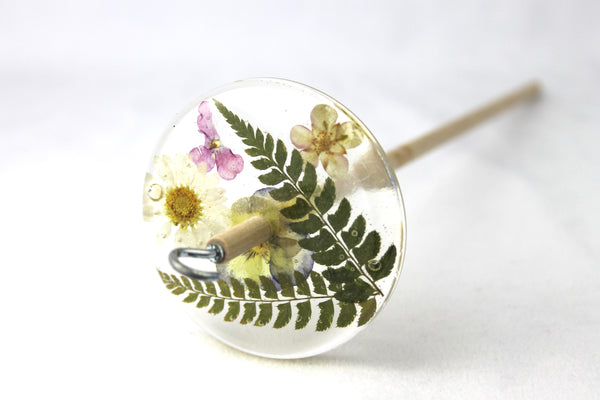 Floral Drop Spindle #773