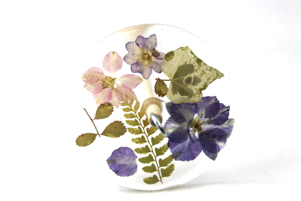Floral Drop spindle #807