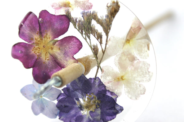 Floral Drop Spindle #778