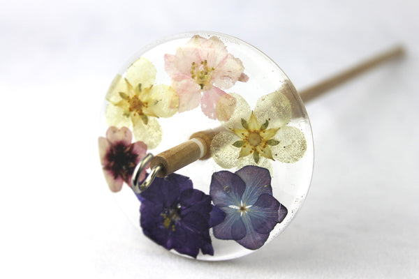 Floral Drop Spindle #762