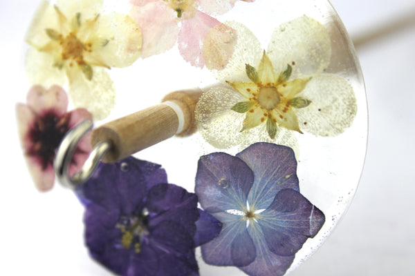 Floral Drop Spindle #762