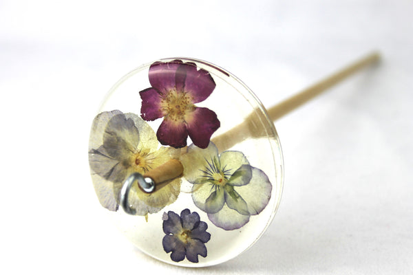 Floral Drop Spindle #774