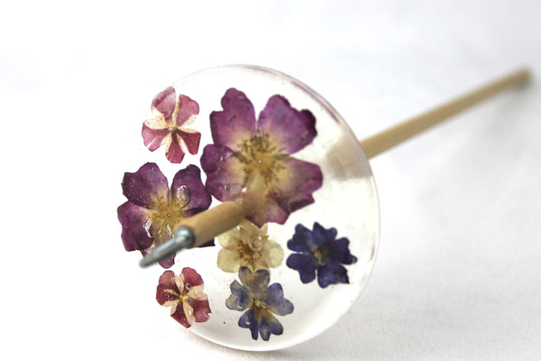 Floral Drop Spindle #765