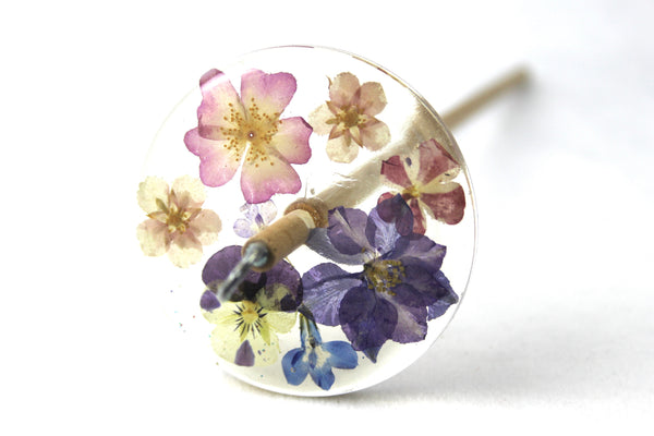 Floral Drop Spindle #771