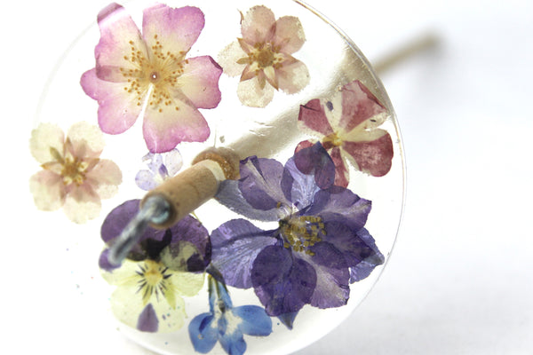 Floral Drop Spindle #771