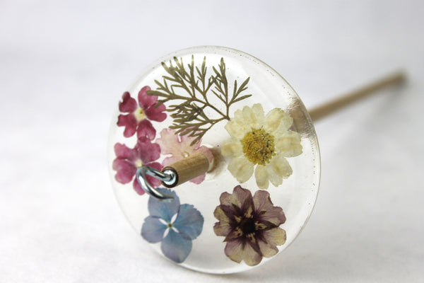 Floral Drop Spindle #768
