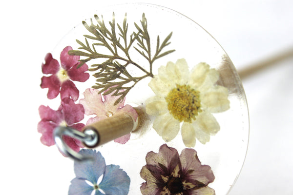 Floral Drop Spindle #768