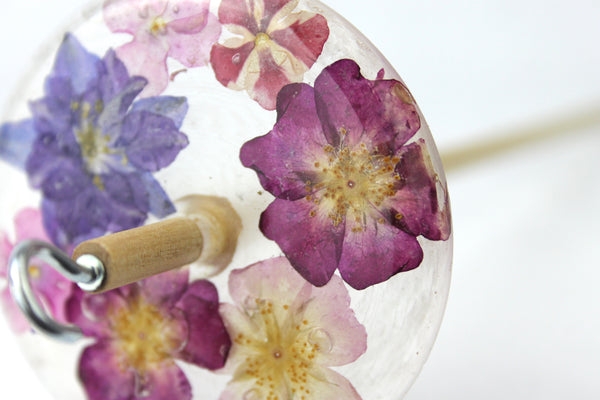 Floral Drop Spindle #763