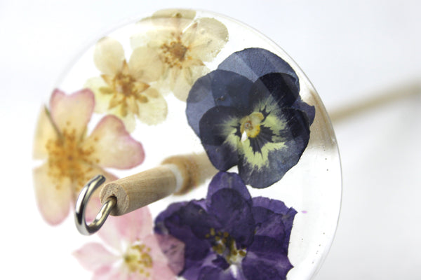 Floral Drop Spindle #779