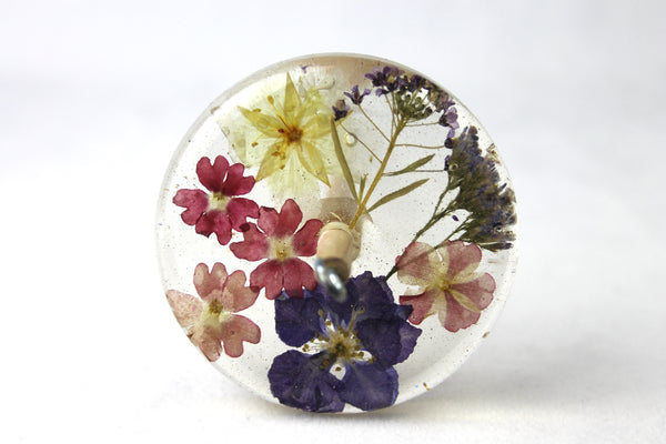 Floral Drop Spindle #815