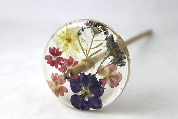 Floral Drop Spindle #815