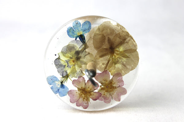 Floral Drop Spindle #761