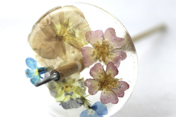 Floral Drop Spindle #761