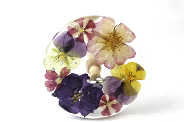 Floral Drop Spindle #759