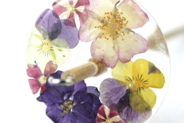 Floral Drop Spindle #759