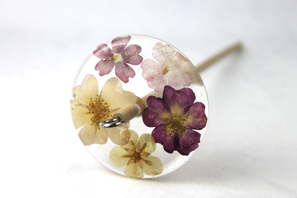 Floral Drop Spindle #758