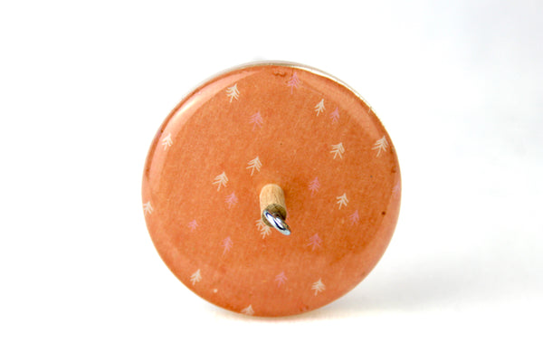 Little Trees Patterned Drop spindle #728