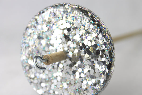 Glitter Drop spindle #705
