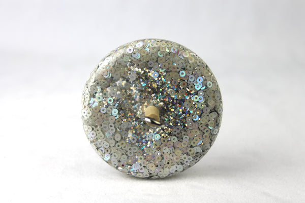 Glitter Disco Drop spindle #735