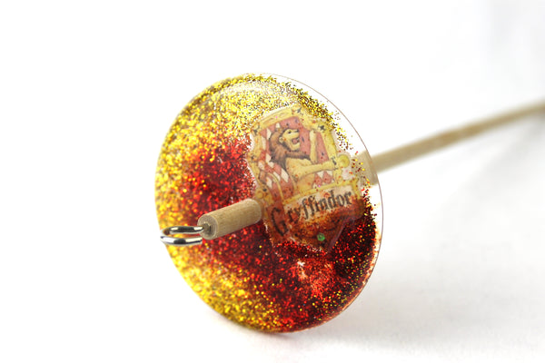 Sorting Hat Spindle - Gryffindor Inspired Drop Spindle #709