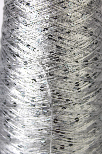 Sequin Yarn - Plying, autowrapping, weaving