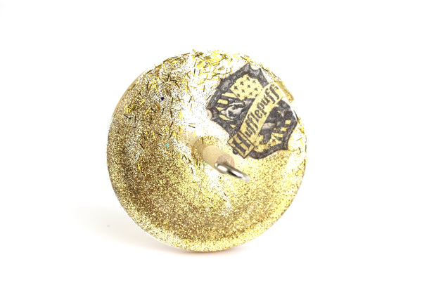 Sorting Hat Spindle - Hufflepuff Inspired Drop Spindle #120