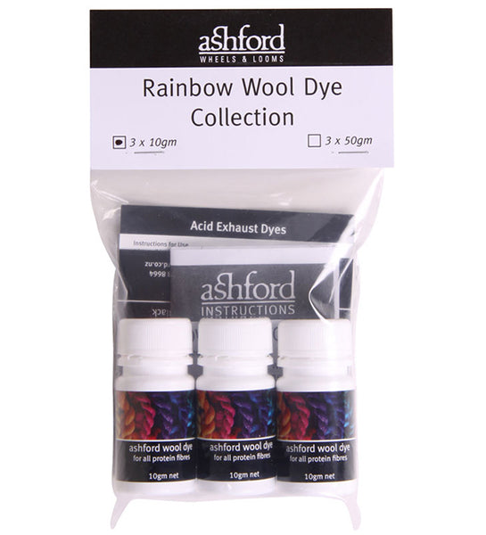 Ashford Rainbow Dye Kit