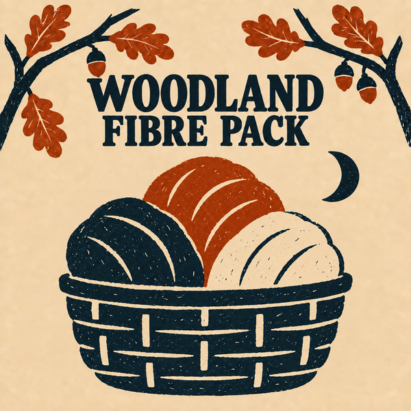 Woodland Fibre Pack — Spinning Workshop Add-on