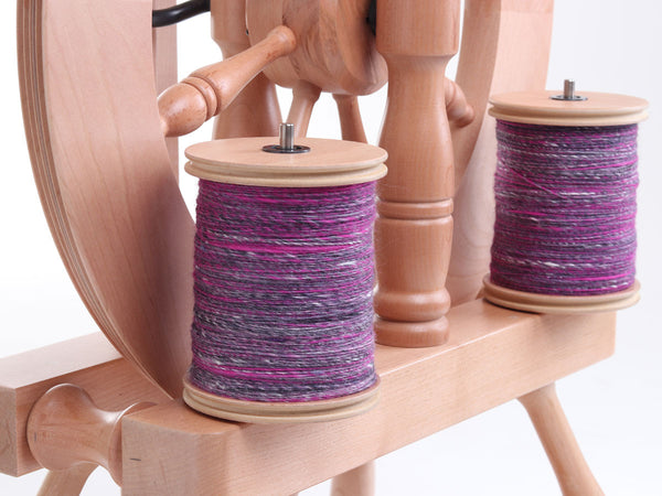 Ashford Traveller 3 double-treadle spinning wheel