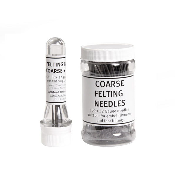 Ashford 32 gauge coarse felting needles in a box of 100