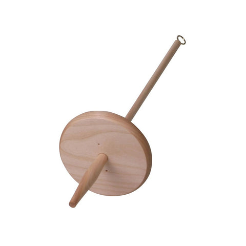 Ashford Classic Drop Spindle in natural silver beech hardwood