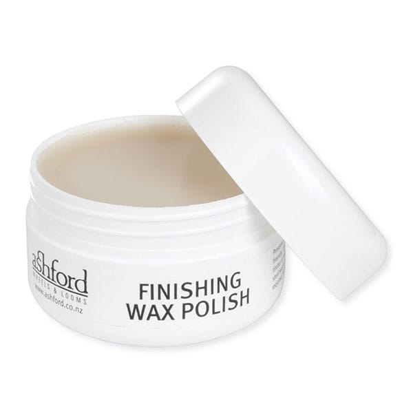 Ashford Finishing Wax Polish 75g tub for wooden wheels and looms
