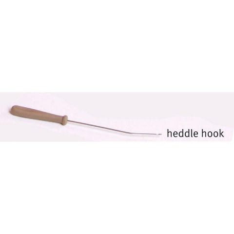 Ashford heddle threading hook with nylon handle and stainless-steel shaft