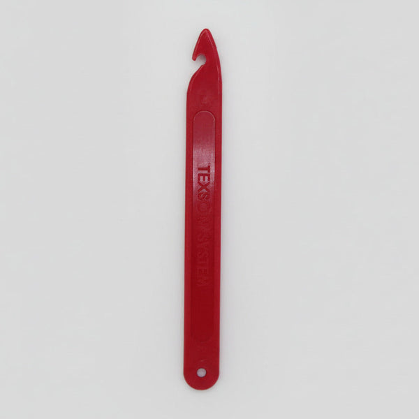 Texsolv flexible plastic threading hook for loom heddles and reeds