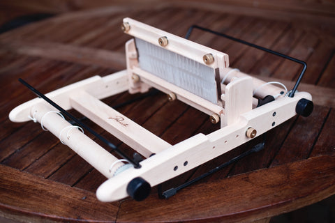 Kromski Presto Weaver’s Choice heddle with interchangeable dent sections
