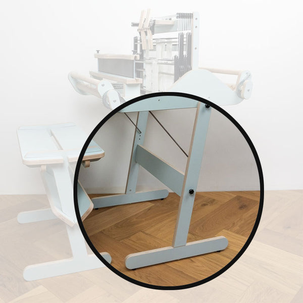 Louet Harmony floor stand in Light Blue